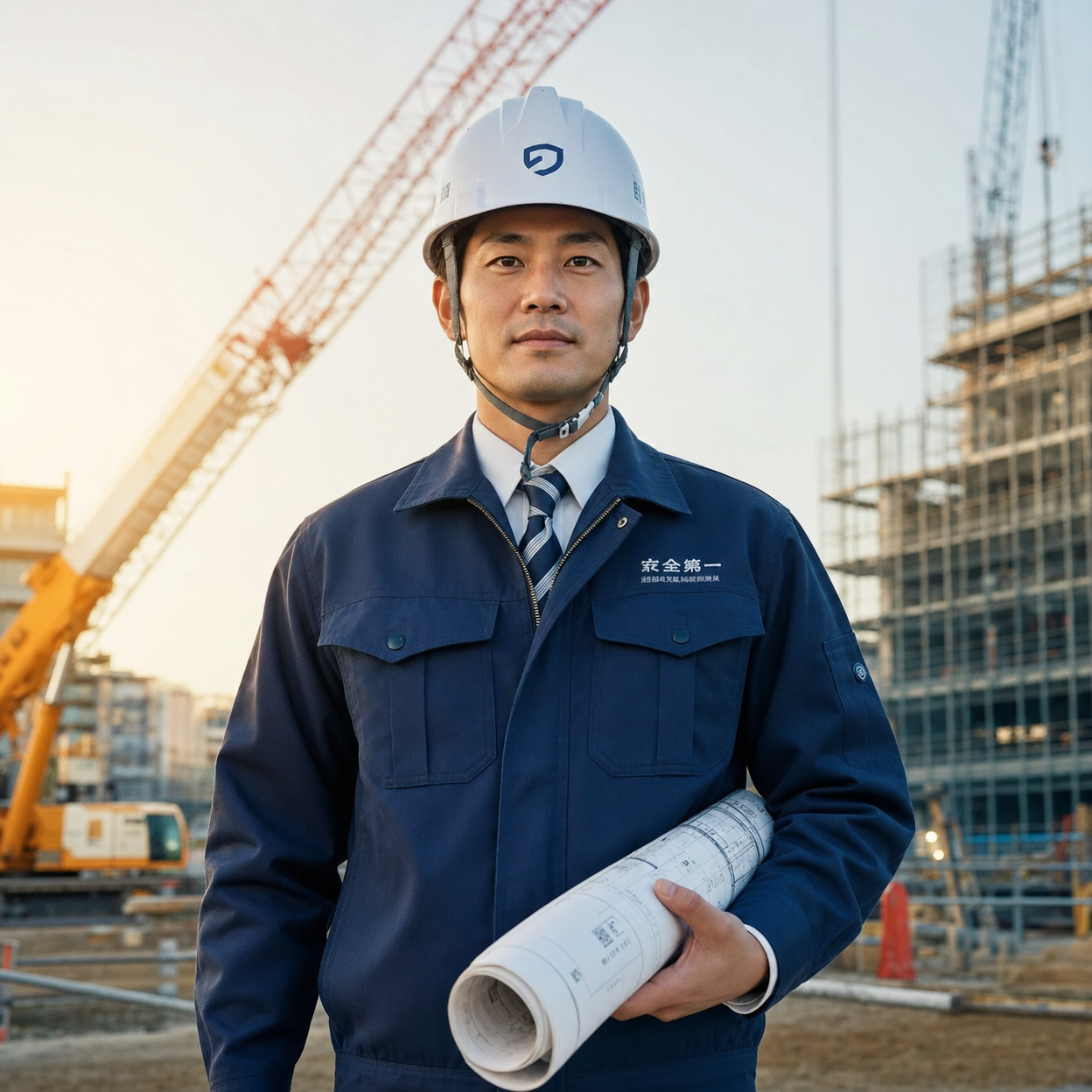 施工管理の現場で働くプロフェッショナル